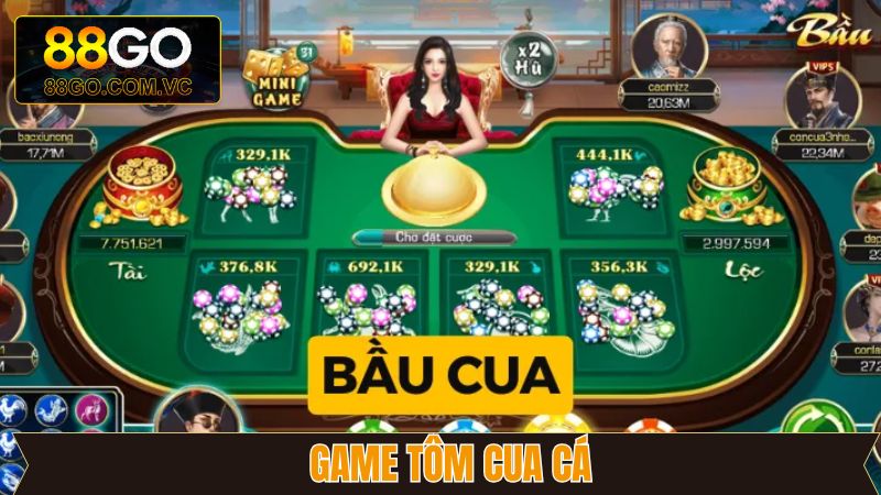 Game Tôm Cua Cá - Siêu Phẩm Hàng Đầu Đến Từ Nhà Cái 88GO 1 Game Tôm Cua Cá - Siêu Phẩm Hàng Đầu Đến Từ Nhà Cái 88GO